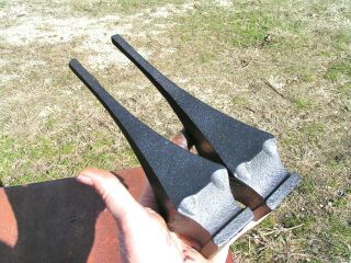 TWO solid cast iron Steeple finials Architectural Bronze finish 2