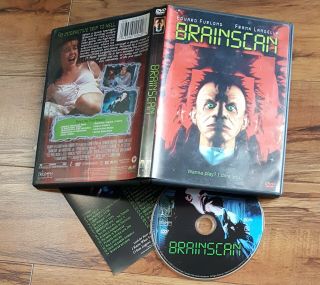 /701\ Brainscan Dvd From Columbia (edward Furlong) Rare & Oop Scratched