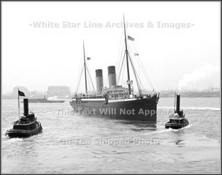 Photo: Rare View: White Star Line 