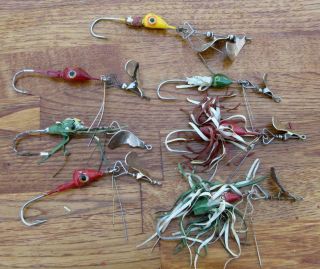 7 Arbogast 1 & Spinning Hawaiian Wigglers Lures