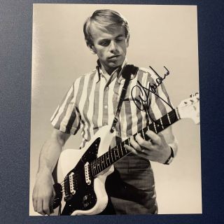 Al Jardine Hand Signed 8x10 Photo Autographed The Beach Boys Guitarist Rare