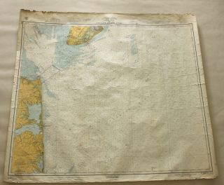 Cape May To Fenwick Island 1219 Vintage Sailing Map C&gs Nautical Chart