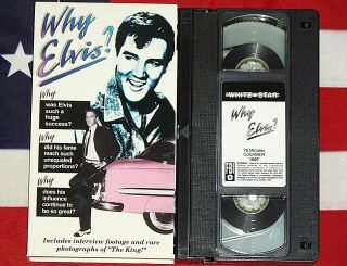 Why Elvis? (vhs,  1994) Movie Rare Elvis Presley Documentary Vintage Music Video