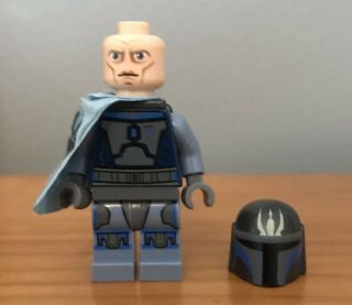 Lego Star Wars Minifigure Pre Vizsla Rare HTF 9525 Blue Cape 3