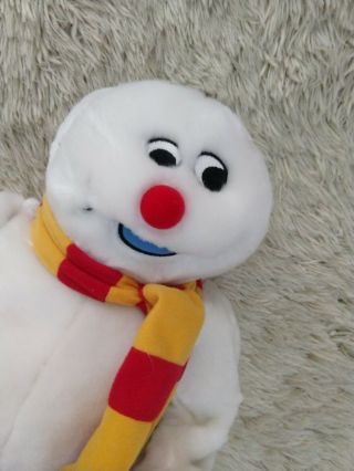 Rare Gemmy Frosty The Snowman Christmas Spinning Snowflake 18” IOB - READ 2