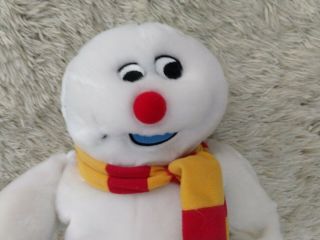 Rare Gemmy Frosty The Snowman Christmas Spinning Snowflake 18” IOB - READ 3