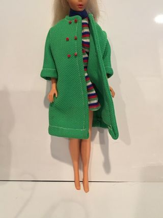 Vintage Barbie Clone Premier,  Fab - Lu,  Hong Kong? Sweater Dress & Mod Jacket 60 