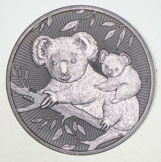 Rare Silver 2 Oz.  2018 Australia $2.  00 Koala Round.  999 Fine Silver 560