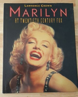 Rare Book Marilyn Monroe At 20th Century Fox By Lawrence Crown