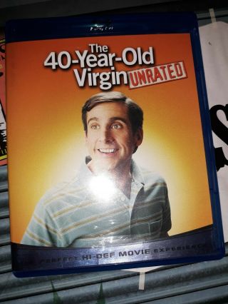 The 40 - Year - Old Virgin Blu - Ray Bluray 2008 Rare Oop Flawless