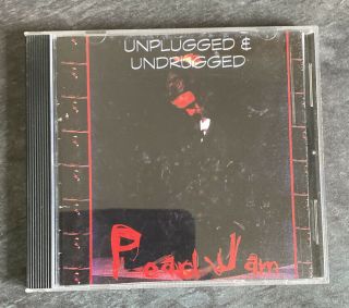 Pearl Jam Unplugged & Undrugged Cd Bootleg 1994 Unoffical Release Rare Cd