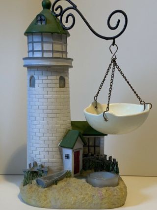 Yankee Candle Co Hanging Tart Warmer Lighthouse Boat And Sand Rare