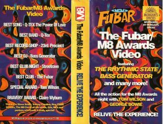 FUBAR Stirling 1994 RARE VHS Video - George Bowie - Tom Wilson - HAPPY HARDCORE 2