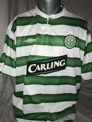 Celtic Home Shirt 2003/04 Xx - Large Rare And Vintage