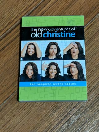 The Adventures Of Old Christine Dvd Second 2nd Season W/ Slipcover Rare Oop