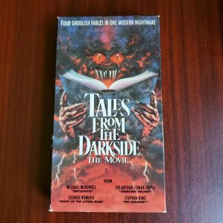 Tales From The Darkside: The Movie Vhs Horror Vintage Vhs Cult Rare