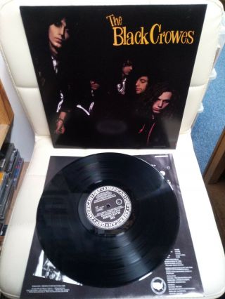The Black Crowes ‎ - Shake Your Money Maker Lp Ex Rare 1st Press A1 B1