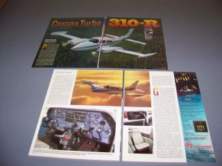 Vintage.  1979 Cessna Turbo 310 - R.  Details/history/specs.  Rare (484n)