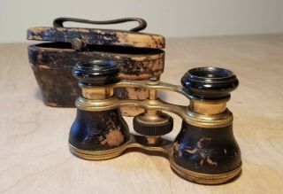 Extra Power Binocular Opera Glass Made In France Antique