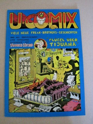 U - Comix No.  9 German Underground Alternative Comic Adult Mature Vintage Rare (d)
