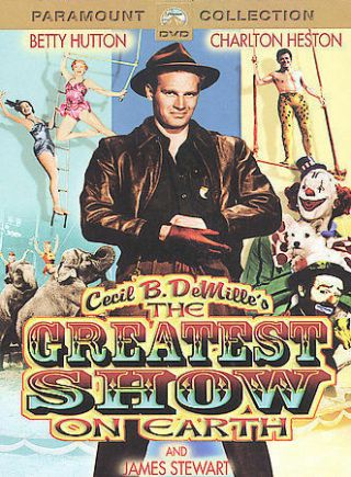 The Greatest Show On Earth Rare Dvd With Case & Cover Artwork Buy 2 Get 1