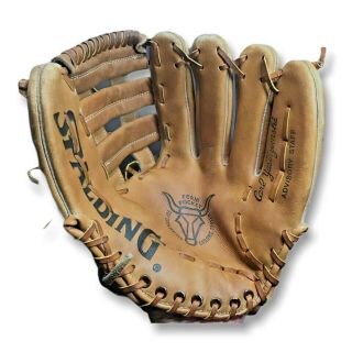 Spalding Model 42 - 5375 Baseball Softball Glove Mitt Vintage Carl Yastrzemski RHT 2