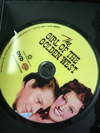 THE GIRL OF THE GOLDEN WEST DVD MOVIE (1938) RARE JEANETTE MACDONALD 3