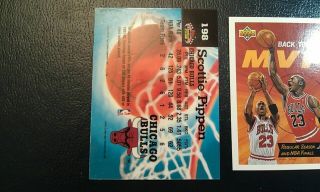 Scottie Pippen Chicago Bulls 1992 - 1993 Stadium Club Nba Pre Print Rare