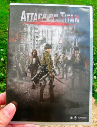 Attack On Titan The Movie: Part 2 Dvd Japanese Sci Fi Rare Movie
