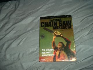 The Texas Chainsaw Massacre 2 - Disc Steelbook Tobe Hooper Rare Oop 1974