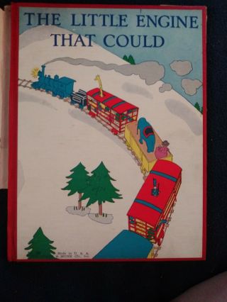 Vintage The Little Engine That Could,  Watty Piper,  1930 Very Good