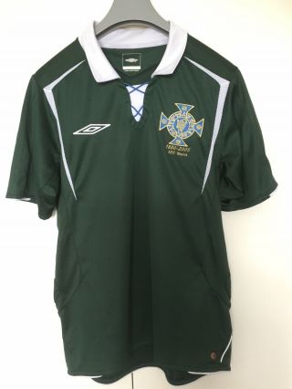 Vintage Northern Ireland Football Shirt Old Rare Soccer Shirt
