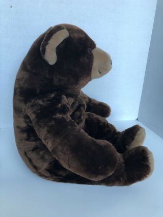 Rare Vintage Gerber Precious 18” Plush Brown Bear Stuffed Anima 2