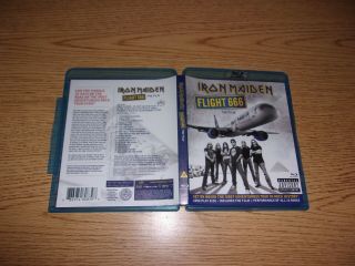 Iron Maiden - Flight 666: The Film (blu - Ray Disc,  2009) Very Rare