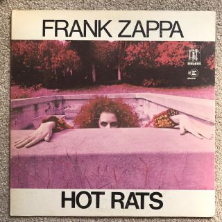 Frank Zappa Hot Rats 1969 Lp Vinyl Record Og Tri Colour Press Album Rare Can Usa