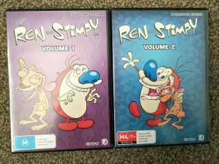 Ren And Stimpy Complete Series 1 - 5,  The Lost Episodes Vgc Rare