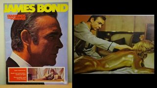 1971 James Bond Diamonds Are Forever Rare Film Brochure Photos Ian Fleming