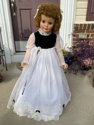 36” Ideal Vintage Patti Playpal Doll - Marked Ideal G - 35 - Missing Legs