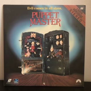 Puppet Master Laserdisc Full Moon Horror Rare Cult Classic Laser Disc