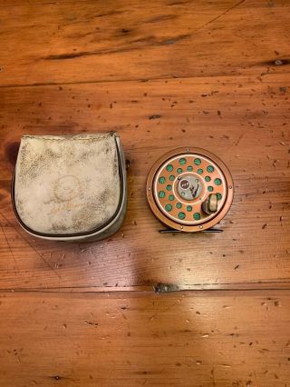 Vintage Rare Sears Ted Williams Fly Reel Model 312.  31140 With Case