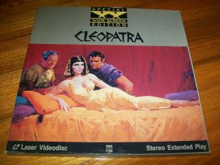 Cleopatra 3 - Laserdisc Ld Boxed Set Widescreen Format Rare