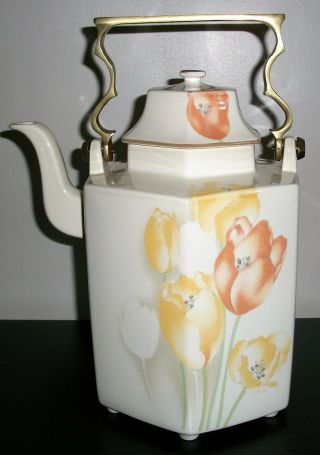 Rare Vintage Mikasa Dutch Garden Teapot / Coffee Pot