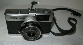 Rare Olympus Trip 35 Camera With D Zuiko F2.  8/40mm Lens