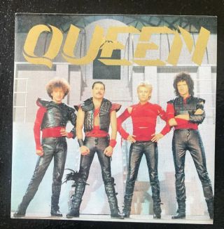 Freddie Mercury Queen Rock Group 4”x4” Photo Sticker Uk Rare