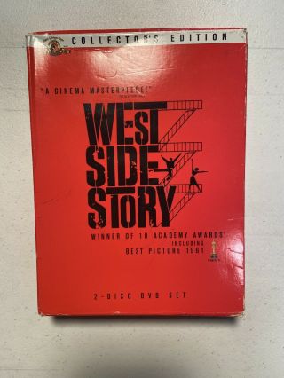 West Side Story (dvd,  2 - Disc,  Book,  Collector 