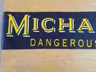 Rare Michael Jackson Dangerous World Tour Scarf 1992 - 1993 2