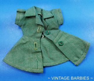 Vogue Ginny Jill Revlon Doll Sized Green Dress Minty Vintage 1950 