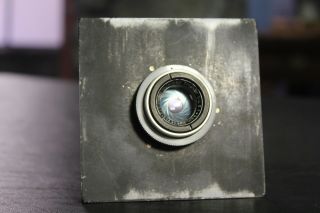 Rare Steinheil Munchen Triplar 1:4.  5 F=9cm 90mm Vintage Lens