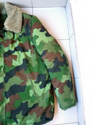 RARE Bosnian serb army m93 camouflage jacket Bosnia serbia serbian war m89 3