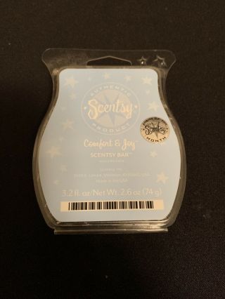 Scentsy Retired - Rare - Discontinued Comfort & Joy - Partial Bar